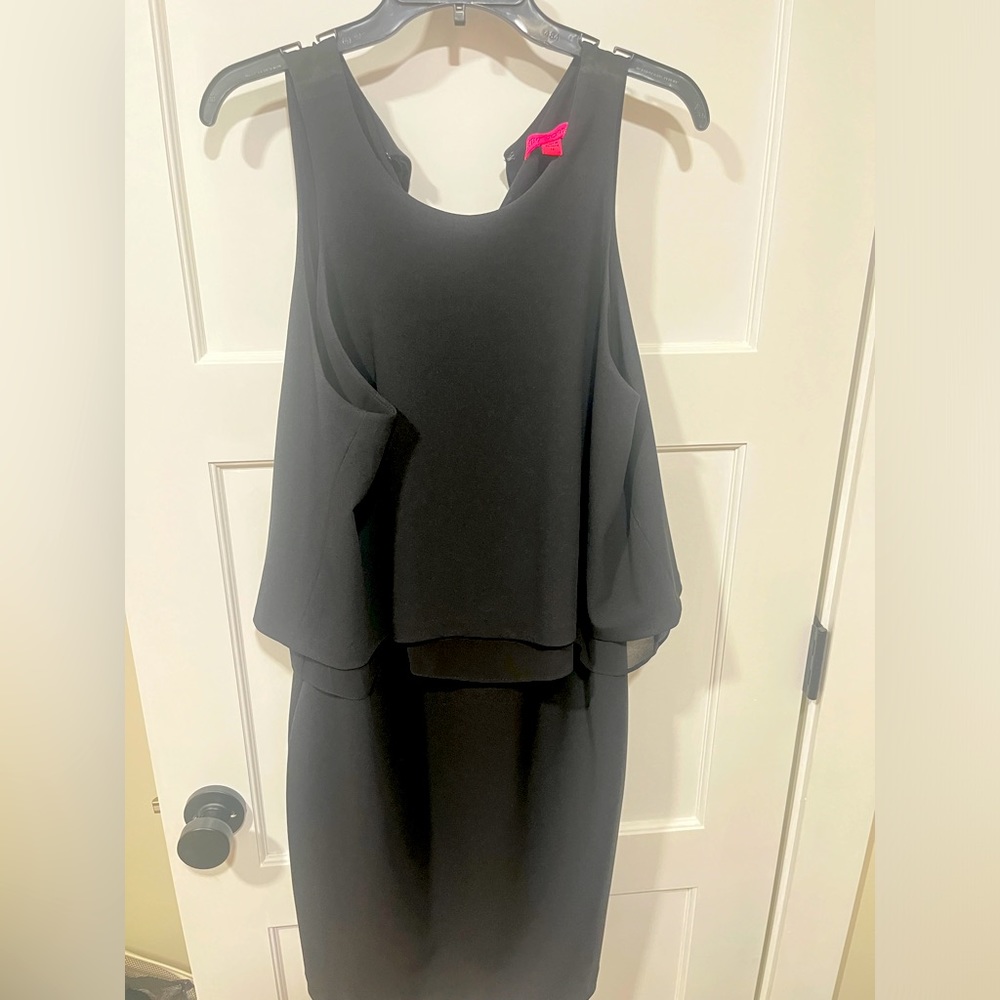 Betsey Johnson black dress, size 14. Gently used, great condition.